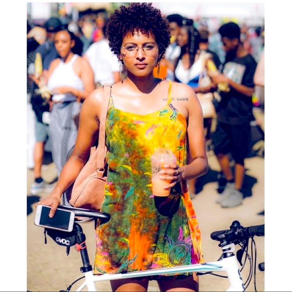 One of a kind tie-dye romper/ skort. - Picture 1 of 1